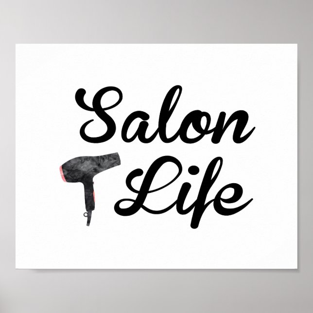 Poster Salon Life (Frente)