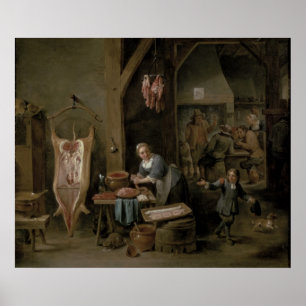 Póster Salsicha-fazer, 1651