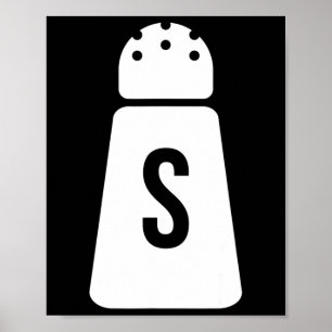 Poster Salt E Pepper Agitam Casais Engraçados