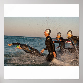 Póster Saltar para o Oceano