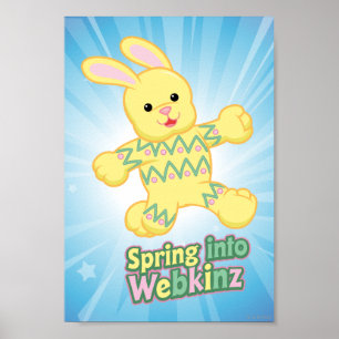Póster Salte em Webkinz!