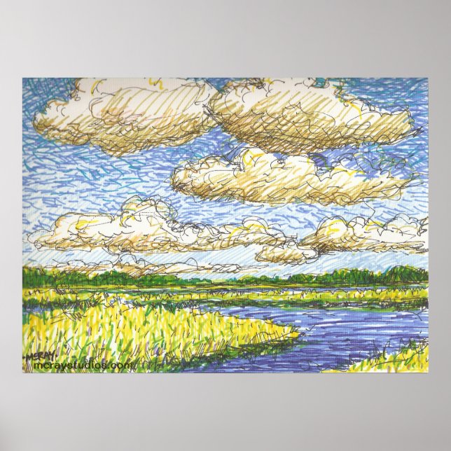 Poster Saltmarsh (Frente)