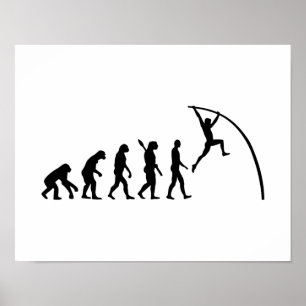 Póster Salto de Pole Evolution