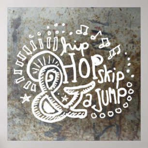 Poster Salto de salto de salto de anca 2B