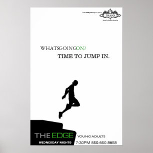 Poster "salto " de The Edge