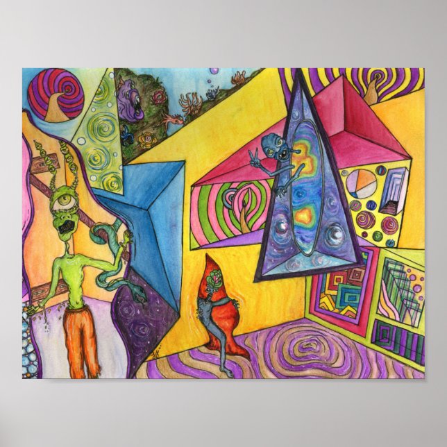 Poster salto na minha dimensão (Frente)