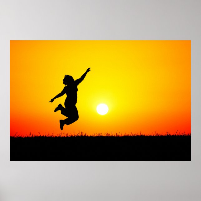 Póster Salto sunset (Frente)
