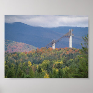Póster Saltos de esqui do Lake Placid