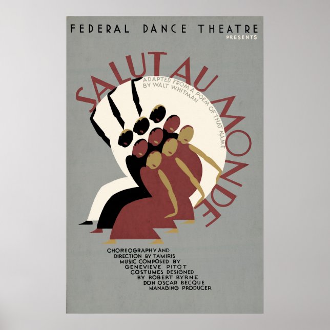 Póster Salut Au Monde (Frente)