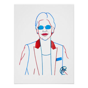 Póster Salvador da Educação Elizabeth Warren Poster