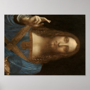 Poster Salvador Mundi por Leonardo da Vinci