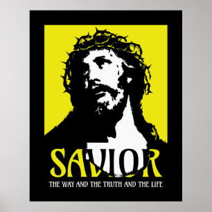 Poster Salvadora do caminho da verdade e do amarelo da vi