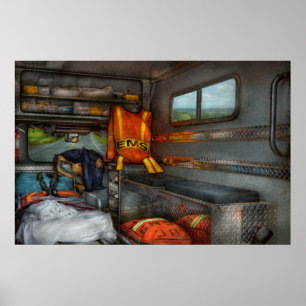 Póster Salvamento - pelotão da emergência