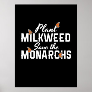 Poster Salvar a borboleta dos monarcas