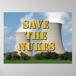 Poster Salvar As Usinas Nucleares