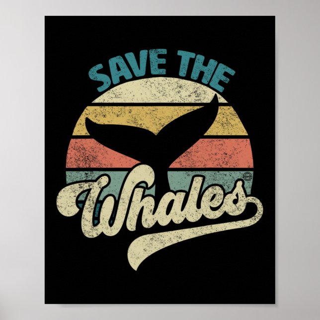 Poster Salvar O Retrovisor Das Baleias (Frente)