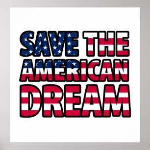 Póster Salvar o sonho americano