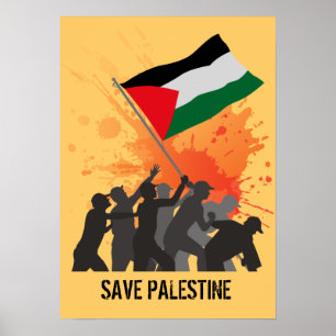 Poster Salvar Palestina