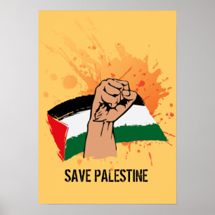 Poster Salvar Palestina