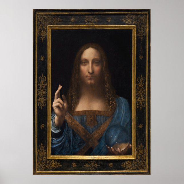 POSTER SALVATOR MUNDI (Frente)