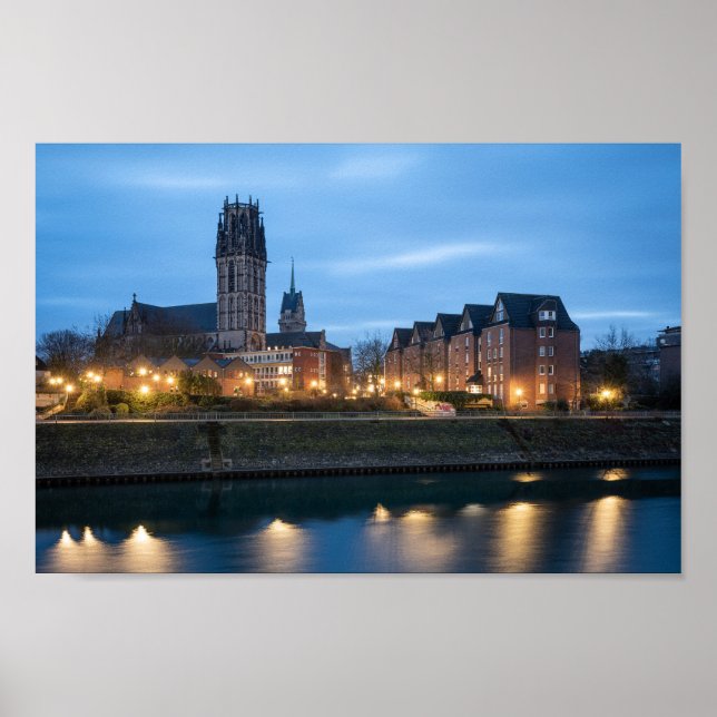 Poster Salvatorkirche Duisburg (Frente)