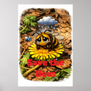 Poster Salve as Abelhas