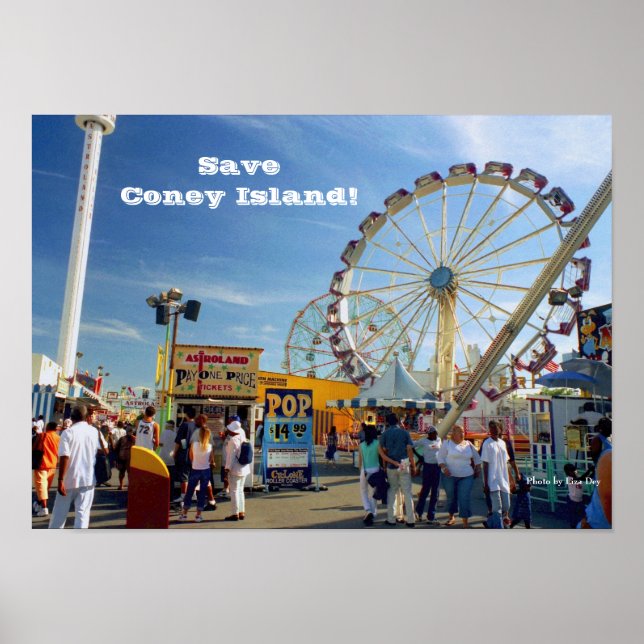 Poster Salve Coney Island! Pôster (Frente)