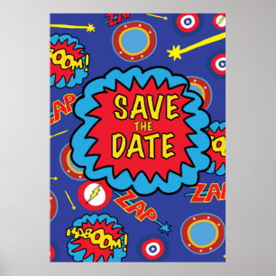Poster Salve os Heróis do Comic Data