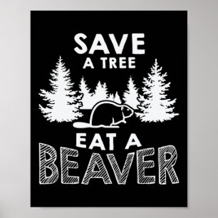 Poster Salve Uma Árvore Coma Um Ambiente De Dia Da Terra