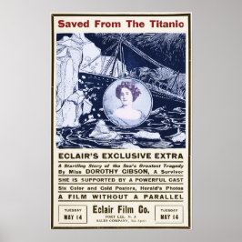 Poster Salvo Do Titanic May 14, 1912