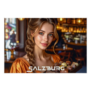 PÓSTER SALZBURG - AMOR DA ÁUSTRIA