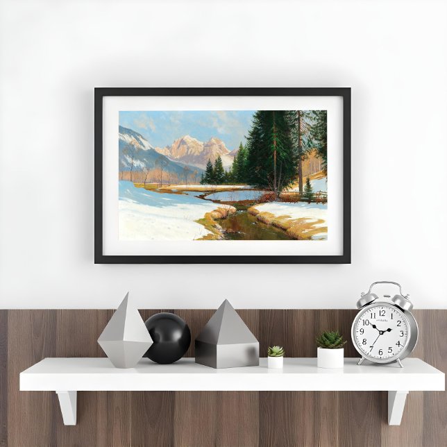 Poster Salzburger Alps-View (Criador carregado)