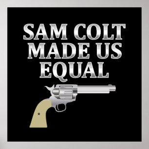 Poster Sam Colt nos fez iguais
