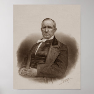 Poster Sam Houston Portrait