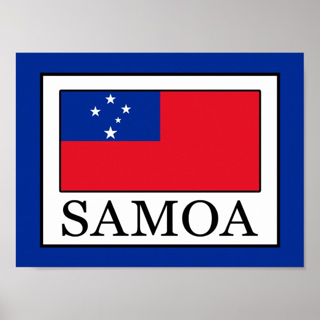 Poster Samoa (Frente)