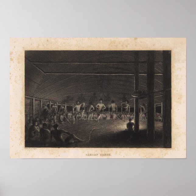 Póster Samoan Dance (Frente)