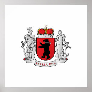 Poster Samogitia grande, Lithuania