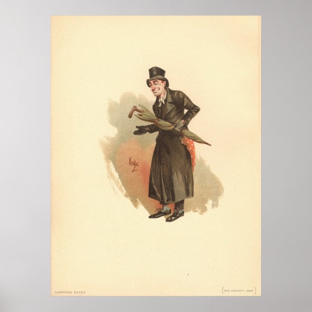 Poster Sampson Brass, Kyd, Dickens O Antigo Compro De Cur (Frente)