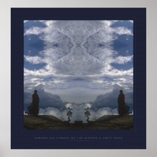 Póster Samsara e nirvana