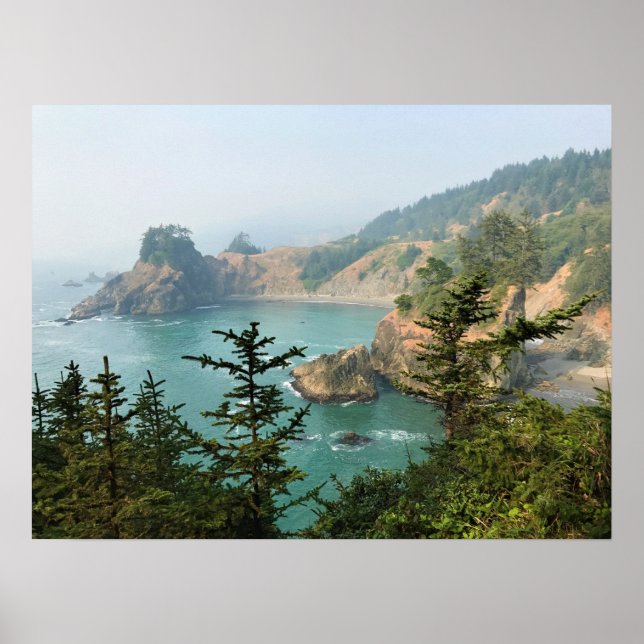 Poster Samuel H. Boardman, Costa do Oregon (Frente)