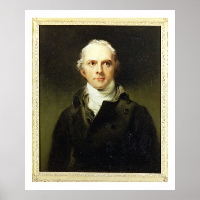 Poster Samuel Lysons (1763-1819) 1799 (óleo na canvas) (Frente)