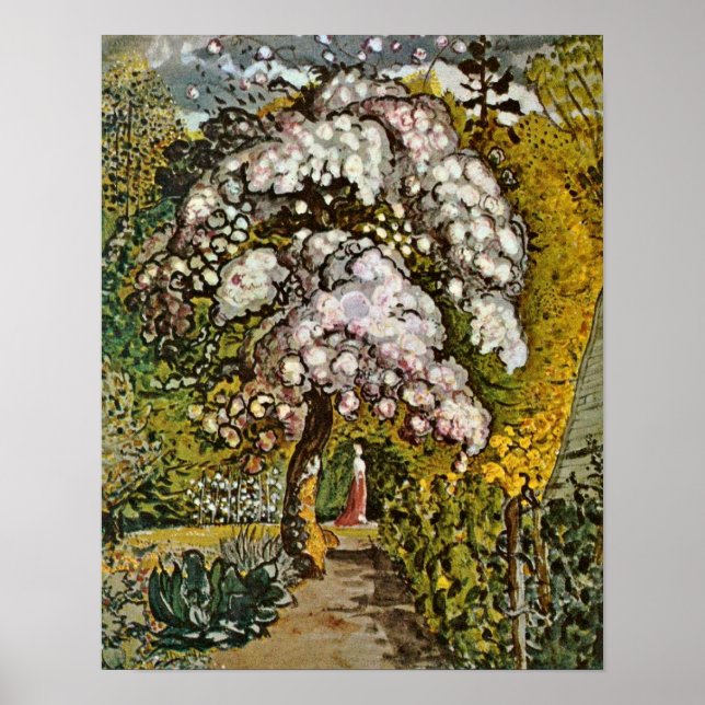 Poster Samuel Palmer - Jardim em Shoreham (Frente)