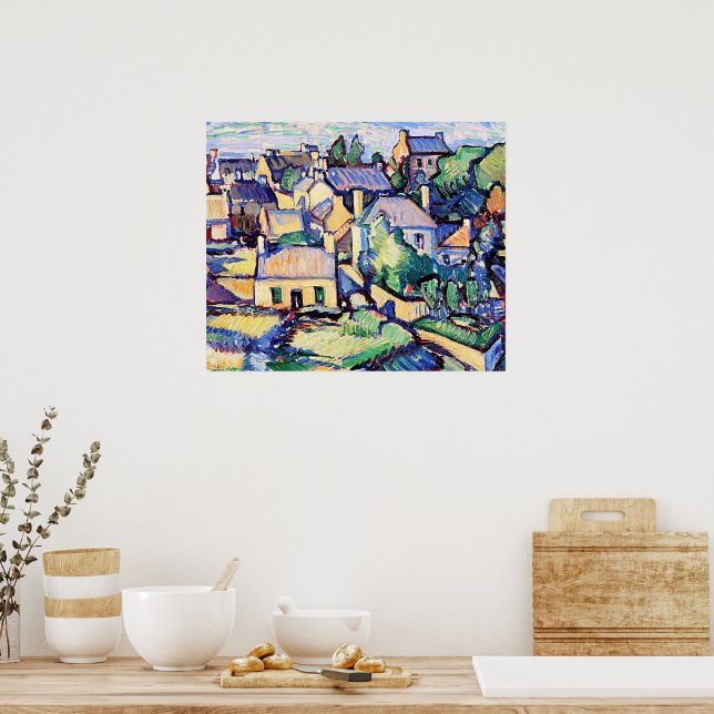 Poster Samuel Peploe, Ilha de Brehat, (Cozinha)