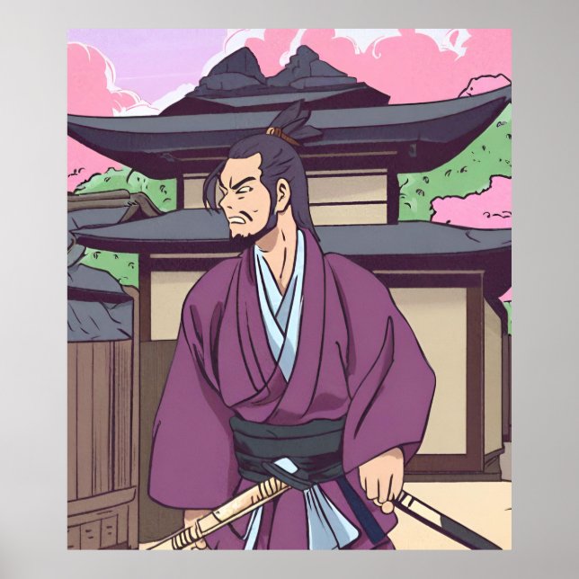 Poster samurai (Frente)