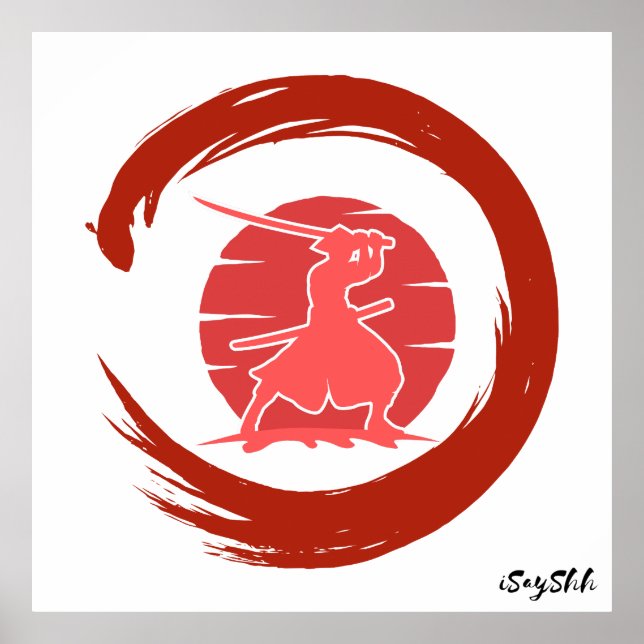 Poster samurai (Frente)