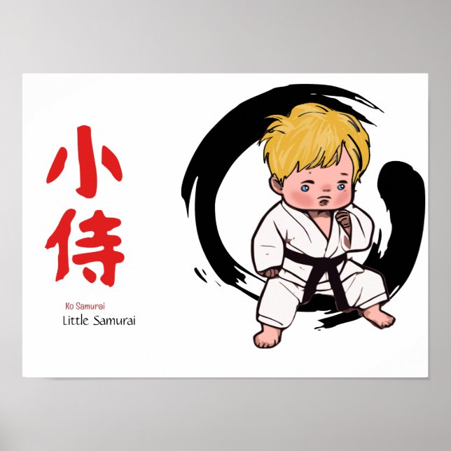 Poster Samurai de Brinquedo (Frente)