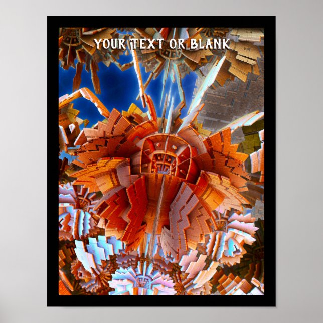 Poster Samurai digital (Frente)