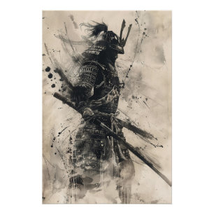 Póster Samurai Warrior