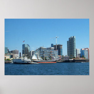 Póster San Diego & a estrela de India