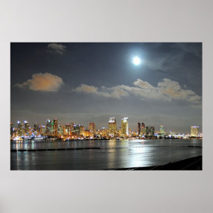 Póster San Diego Califórnia